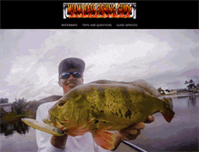 Tablet Screenshot of miamibassfishingguide.com
